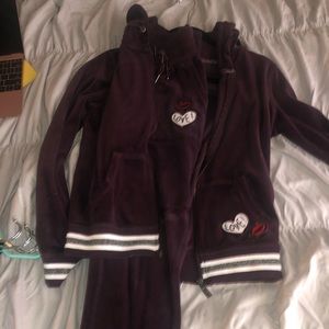 Velour Pants & Jacket set